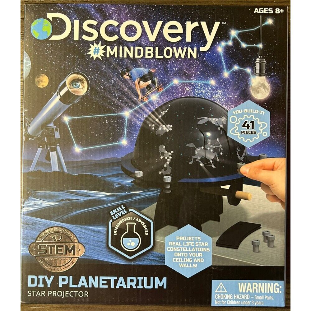 Discovery Kids MINDBLOWN Diy Planetarium Age‎ 8 Up Christmas Bundle & Save